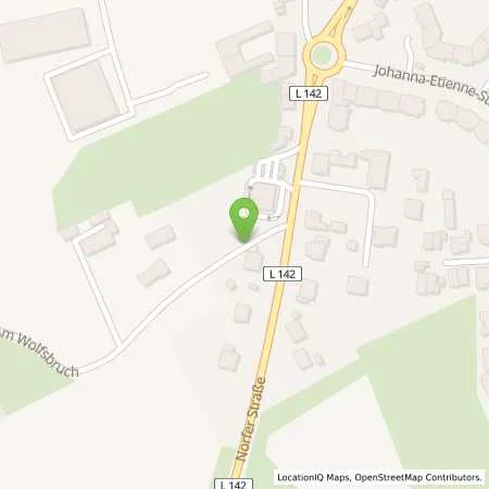 Standortübersicht der Tankstelle Aral Tankstelle in 41468 Neuss