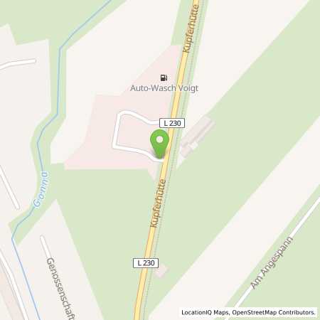Standortübersicht der Benzin-Super-Diesel Tankstelle: TotalEnergies Sangerhausen in 06526, Sangerhausen