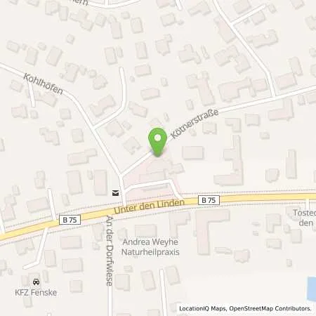 Standortübersicht der Tankstelle Esso Tankstelle in 21255 TOSTEDT