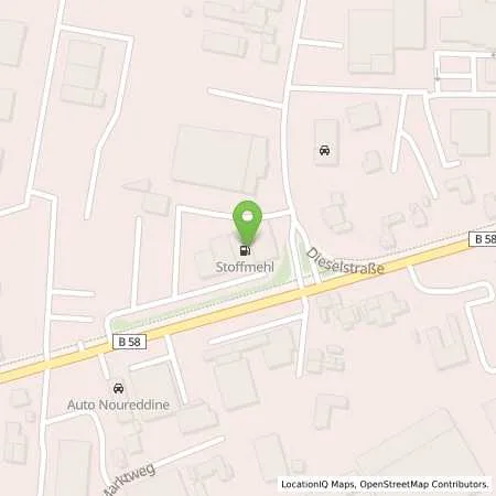 Standortübersicht der Tankstelle Stoffmehl in 47608 Geldern