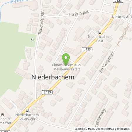 Standortübersicht der Benzin-Super-Diesel Tankstelle: BFT Niederbachem in 53343, Wachtberg