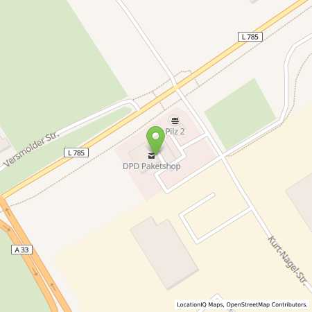 Standortübersicht der Benzin-Super-Diesel Tankstelle: SSD-Tank GmbH in 33829, Borgholzhausen