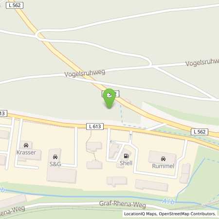 Standortübersicht der Benzin-Super-Diesel Tankstelle: Shell Ettlingen Pforzheimer Str. 110-116 in 76275, Ettlingen