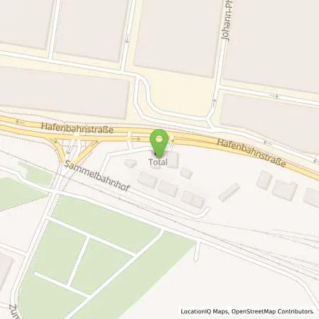 Standortübersicht der Tankstelle TotalEnergies Mannheim in 68305 Mannheim