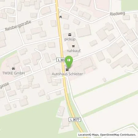 Standortübersicht der Tankstelle Tankstelle+Schleiter in 35119 Rosenthal