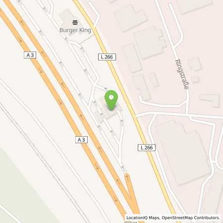 Standortübersicht der Tankstelle DERNBACH URBACHER WALD in 56307 DERNBACH