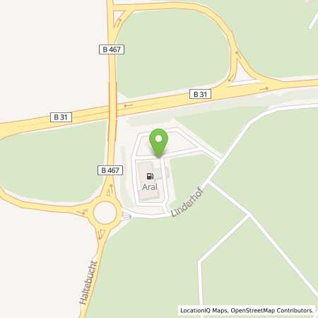 Standortübersicht der Benzin-Super-Diesel Tankstelle: Aral Tankstelle in 88079, Kressbronn