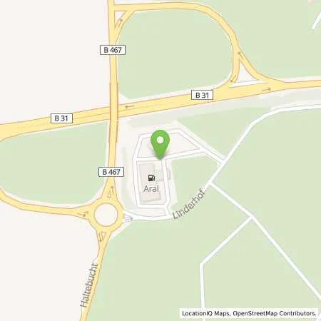 Standortübersicht der Tankstelle Aral Tankstelle in 88079 Kressbronn