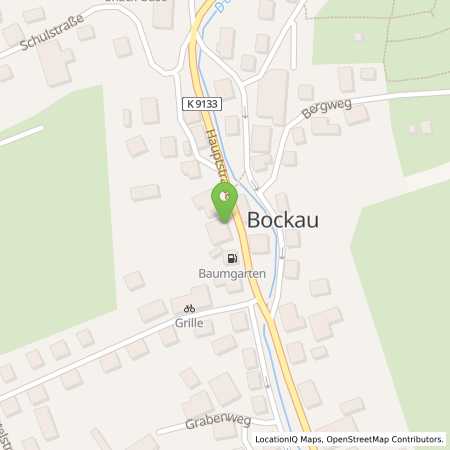 Standortübersicht der Benzin-Super-Diesel Tankstelle: Tankstelle Baumgarten Bockau in 08324, Bockau