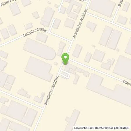 Standortübersicht der Tankstelle Tankstelle Bloechliger GmbH in 68753 Kirrlach