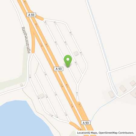 Standortübersicht der Benzin-Super-Diesel Tankstelle: BAT INNTAL-OST - A93 in 83088, Kiefersfelden