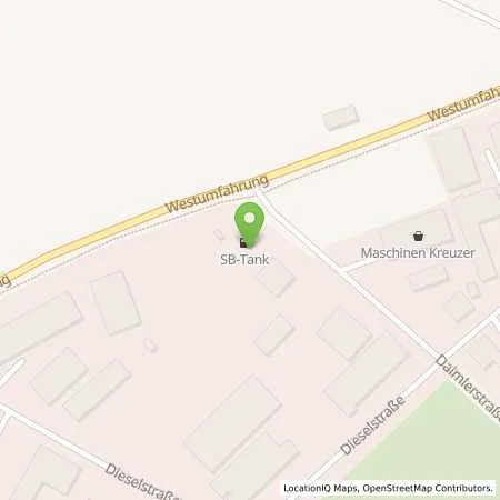 Standortübersicht der Tankstelle S-Tankstelle in 86556 Kühbach