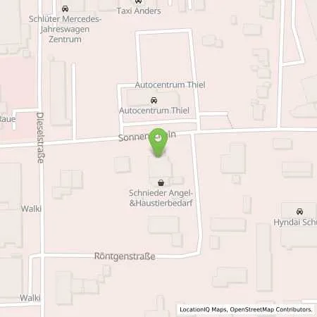 Standortübersicht der Tankstelle Tankstelle W. Schnieder GmbH & Co. KG in 48565 Steinfurt