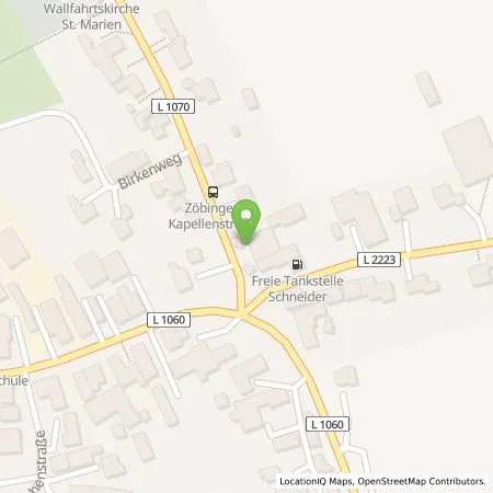 Standortübersicht der Tankstelle Freie Tankstelle in 73485 Unterschneidheim