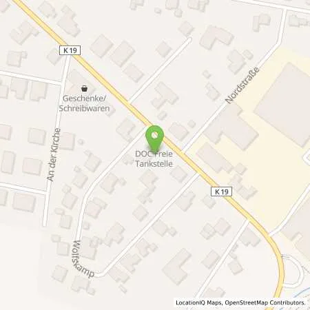 Standortübersicht der Tankstelle DOC Mineralölhandel Station Helpsen in 31691 Helpsen
