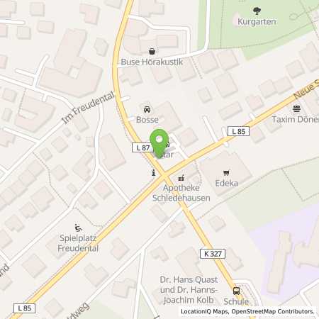 Standortübersicht der Benzin-Super-Diesel Tankstelle: star Tankstelle in 49143, Bissendorf