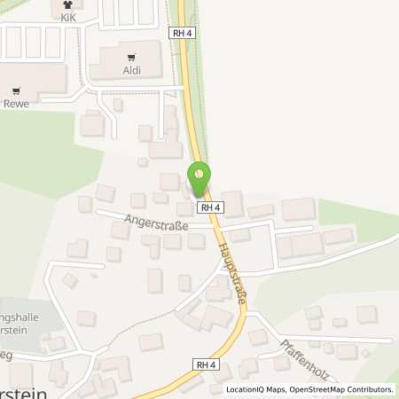 Standortübersicht der Benzin-Super-Diesel Tankstelle: AVIA Tankstelle in 91126, Kammerstein