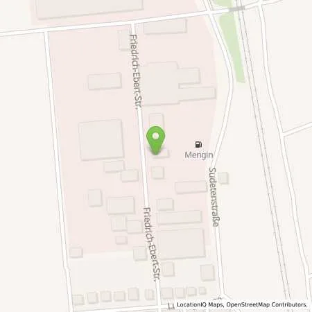 Standortübersicht der Tankstelle Mengin Tank-Stop Linden in 35440 Linden / Großen (Linden)