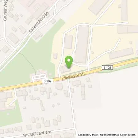 Standortübersicht der Tankstelle AGRAVIS Ost GmbH & Co. KG in 14728 Rhinow