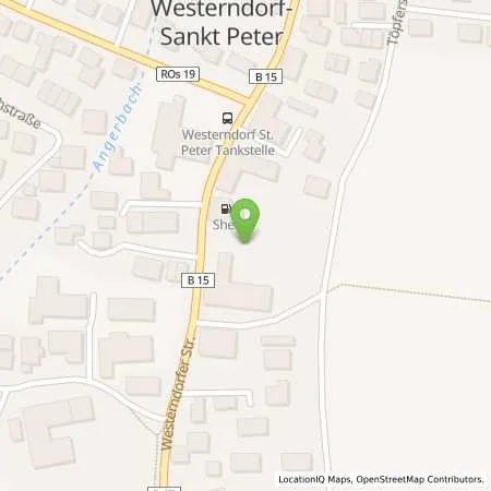 Standortübersicht der Tankstelle Shell Rosenheim Westerndorfer Str. 70 in 83024 Rosenheim