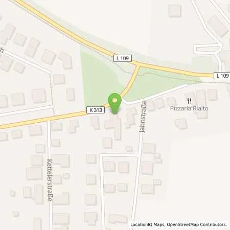 Standortübersicht der Tankstelle Bunte Rulle in 49134 Wallenhorst (Rulle)