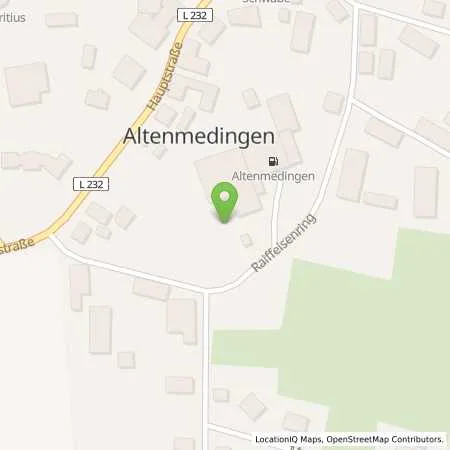 Standortübersicht der Tankstelle Vereinigte Saatzuchten eG in 29575 Altenmedingen