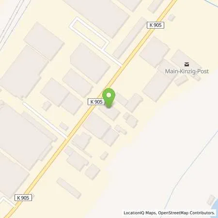 Standortübersicht der Tankstelle Esso Tankstelle in 63607 WAECHTERSBACH