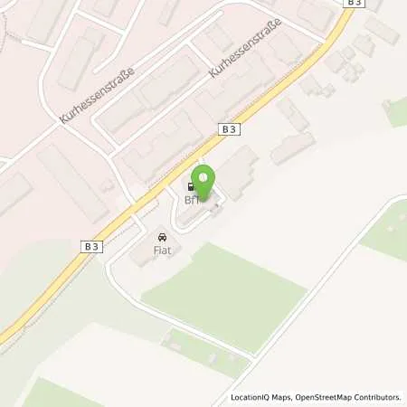 Standortübersicht der Tankstelle bft Hann. Münden Wilhelmhäuserstr. 105 in 34346 Hann. Münden