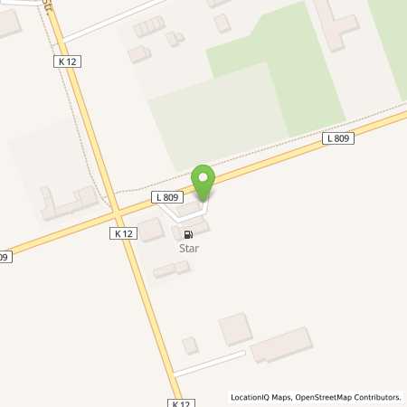 Standortübersicht der Benzin-Super-Diesel Tankstelle: star Tankstelle in 45731, Waltrop