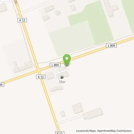 Standortübersicht der Tankstelle star Tankstelle in 45731 Waltrop