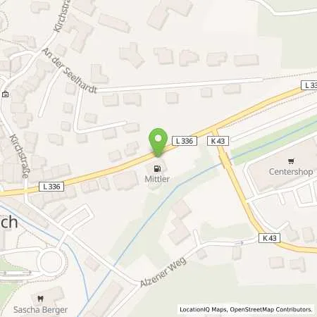 Standortübersicht der Tankstelle Autotechnik Mittler in 51597 Morsbach