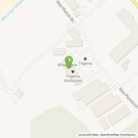 Standortübersicht der Tankstelle Trigema Tankstelle Altshausen in 88361 Altshausen