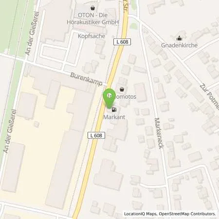 Standortübersicht der Tankstelle Borgmann GmbH in 46286 Dorsten