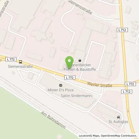 Standortübersicht der Tankstelle Aral Tankstelle in 32105 Bad Salzuflen