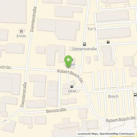 Standortübersicht der Tankstelle Aral Tankstelle in 71701 Schwieberdingen