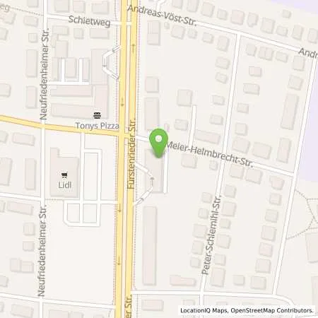 Standortübersicht der Tankstelle ALLGUTH GmbH c/o Davide Cosentino in 81377 München