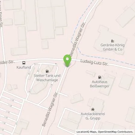 Standortübersicht der Tankstelle Supermarkt-Tankstelle ELLWANGEN DR.-ADOLF-SCHNEIDER-STR. 20 in 73479 ELLWANGEN