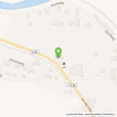 Standortübersicht der Tankstelle bft- Tankstelle Obran Andreas in 04741 Niederstriegis