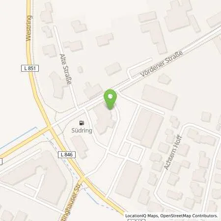 Standortübersicht der Tankstelle Aral Tankstelle in 49401 Damme