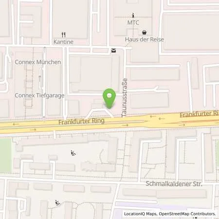 Standortübersicht der Tankstelle Shell Muenchen Frankfurter Ring 87 in 80807 Muenchen