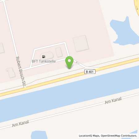Standortübersicht der Benzin-Super-Diesel Tankstelle: bft-Tankstelle R. Lentz in 26683, Sedelsberg