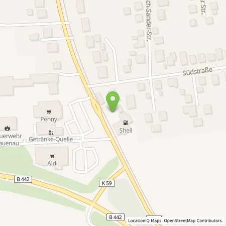 Standortübersicht der Tankstelle Shell Lauenau Coppenbruegger Landstr. 55 in 31867 Lauenau