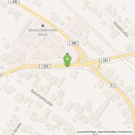 Standortübersicht der Tankstelle Aral Tankstelle in 49525 Lengerich