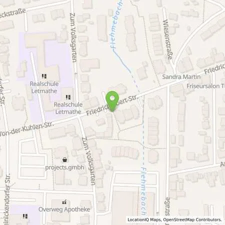 Standortübersicht der Tankstelle bft-Station Odenwald in 58642 Iserlohn