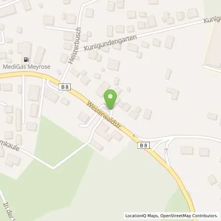 Standortübersicht der Tankstelle AVIA Tankstelle in 53773 Hennef