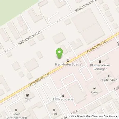 Standortübersicht der Tankstelle Calpam Tankstelle in 65239 Hochheim