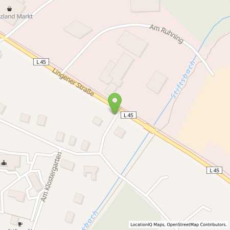 Standortübersicht der Benzin-Super-Diesel Tankstelle: Pludra Tankstelle Wietmarschen in 49835, Wietmarschen