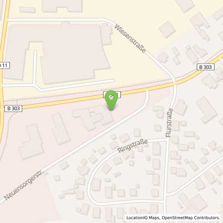 Standortübersicht der Benzin-Super-Diesel Tankstelle: Esso Tankstelle in 96242, SONNEFELD