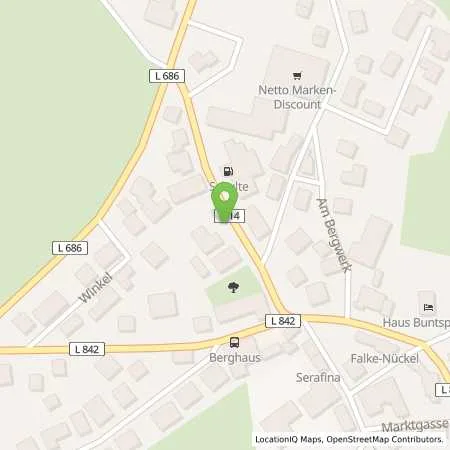 Standortübersicht der Tankstelle Udo Rosch in 59846 Sundern