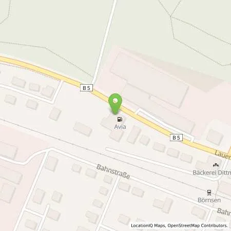Standortübersicht der Tankstelle AVIA Tankstelle in 21039 Börnsen
